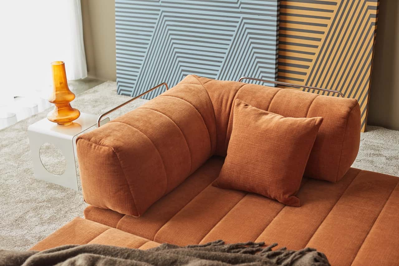 CozyPad Sleeper Sofa with Arms