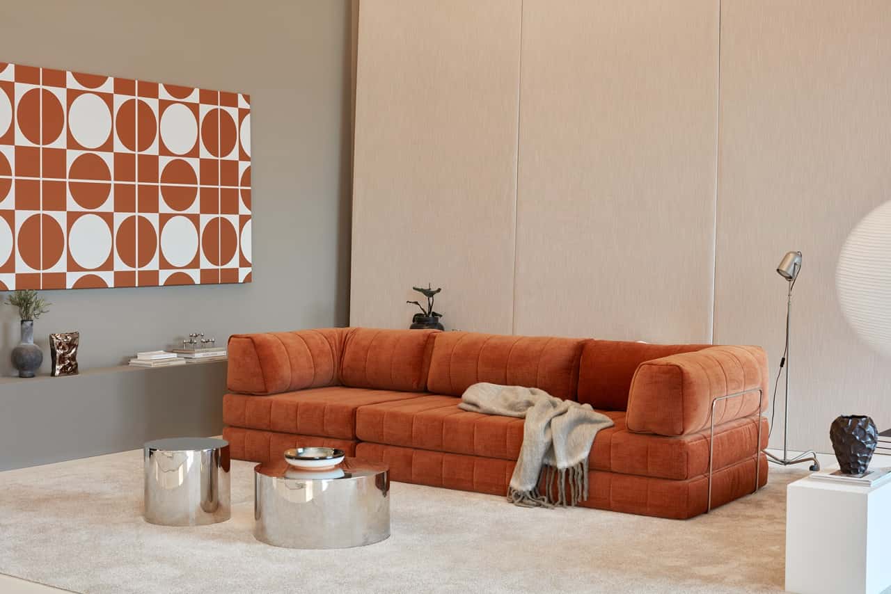 CozyPad Sleeper Sofa Grand with Arms