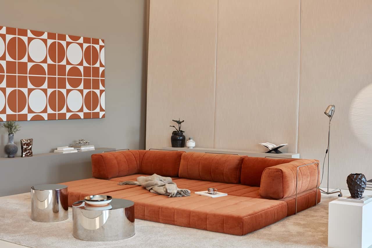 CozyPad Sleeper Sofa Grand with Arms