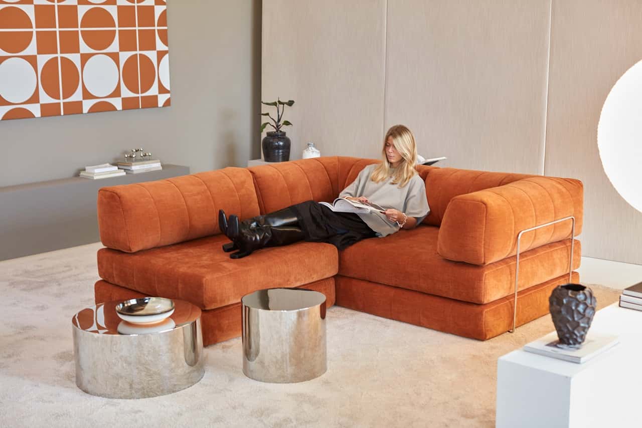 CozyPad Sleeper Sofa Grand with Arms