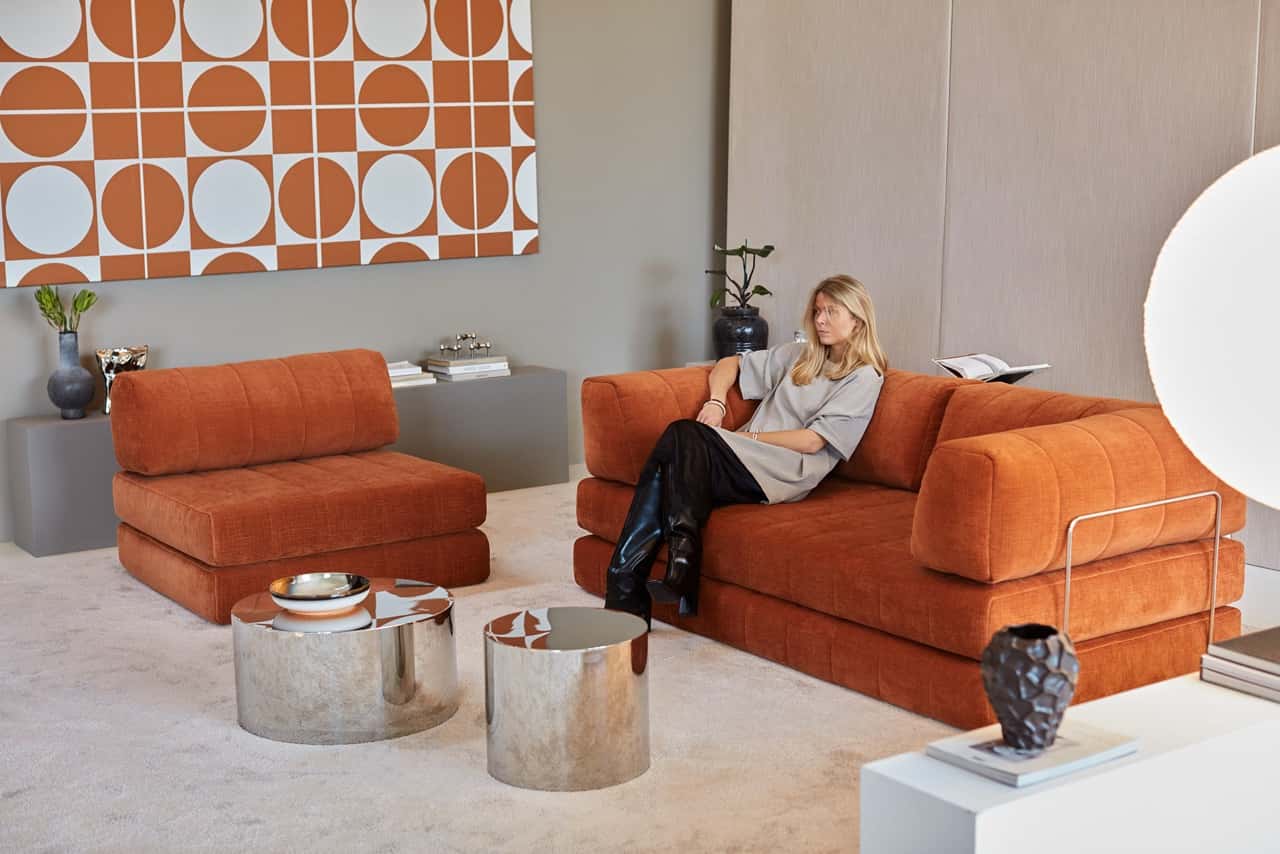 CozyPad Sleeper Sofa Grand with Arms