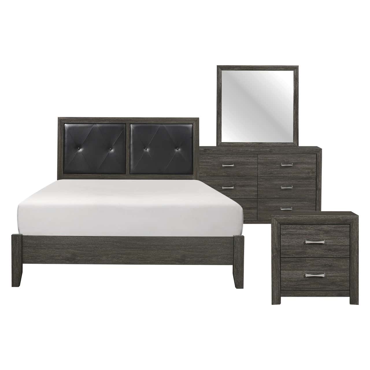 Edina 4pc Queen Bedroom Set - Thumbnail 3