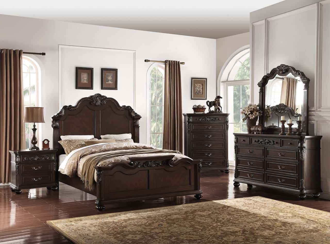 F4928 Wood 9-Drawer Dresser - Thumbnail 2