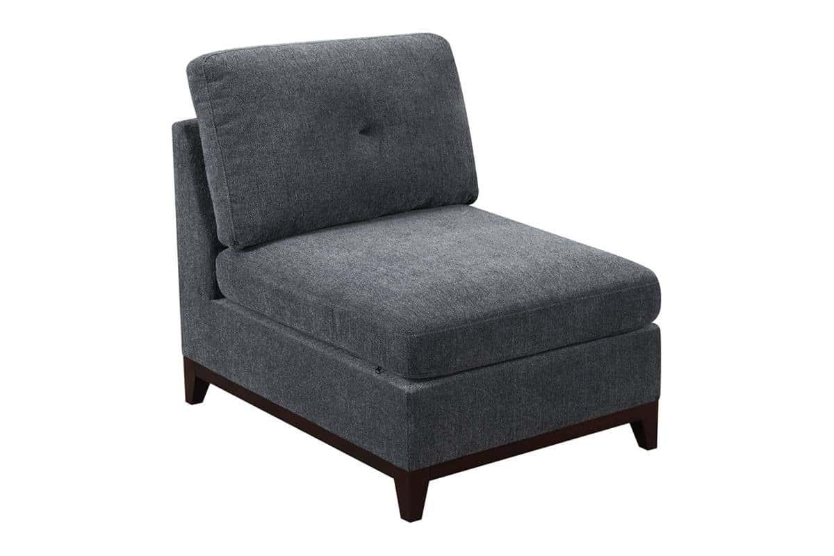 F6468 Fabric Armless Chair