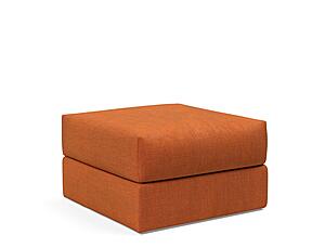 Cornila Ottoman Esina Rust Orange by Innovation Living