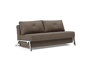 Cubed Deluxe Sofa Bed (Queen Size) Esina Cedar Brown by Innovation Living