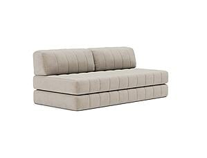 CozyPad Sleeper Sofa Coduroy Beige by Innovation Living