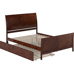 Portland Queen Platform Bed w/Matching Footboard & Twin XL by Atlantic