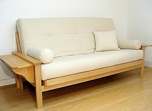 Akida Futon Frame Natural by Prestige