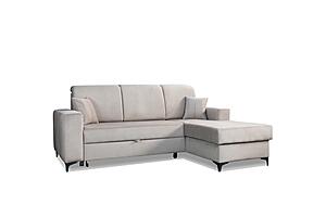 Alfredo Mini Beige Sectional Sofa by Skyler Designs