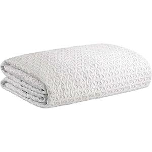 Ver-Tex Mattress Protector - King/California King Deep Pocket - White/Silver by Bedgear