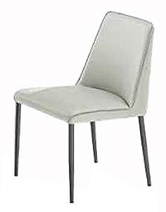 907 Light Gray PU Upholstersted Dining Chair w/Metal Frame by BH Furniture