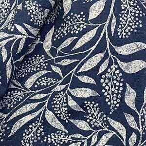 Exquisite Indigo Futon Cover by CottonBelle