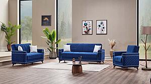 Beste Blue Sofa Bed by Casamode