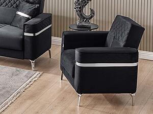 Lucas Black Chair by Casamode