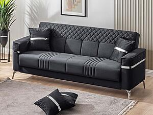 Lucas Black Sofa by Casamode