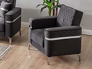 Lucas Gray Chair by Casamode