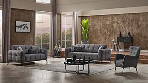 Modena Gray Chair by Casamode
