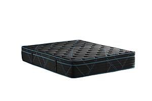 Merlot Blue Collection 13-Inch Hybrid Firm Mattress by Casamode