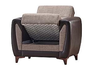 Tuxedo Brown Chair by Casamode