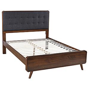 Robyn Wood Full Platform Bed - Dark Walnut by Coaster