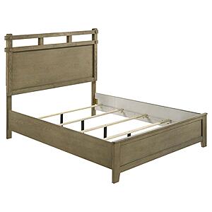 Hazlewood 61" Queen Panel Bed - Vineyard Oak by Coaster