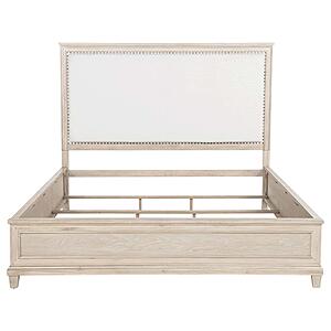 Pembroke 66" California King Panel Bed - Washed Oak by Coaster