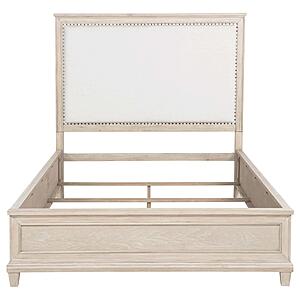 Pembroke 66" Queen Panel Bed - Washed Oak by Coaster