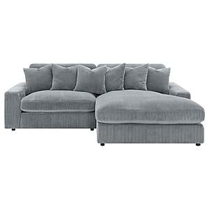 Blaine Upholstered Reversible Chaise Sectional Sofa - Fog by Coaster
