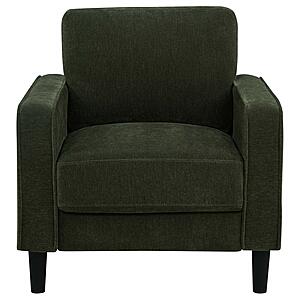 Ruth Fabric Upholstered Track Arm Accent Chair - Matcha Green by Coaster