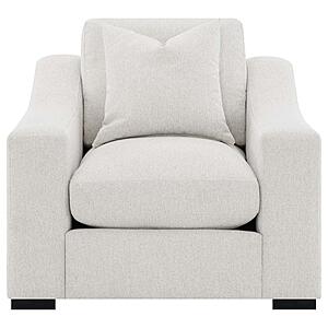 Ashlyn Fabric Upholstered Track Arm Accent Chair - Sand by Coaster