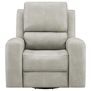 Brickston Triple Power Swivel Glider Recliner - Grey by Coaster