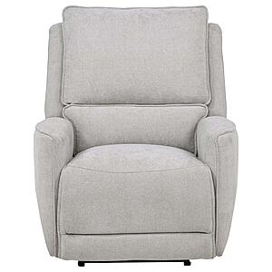 Sylmar Chenille Upholstered Power Recliner - Dove Grey by Coaster