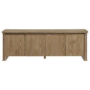 Adina 70" TV Stand Media Console Distressed - Light Brown by Coaster