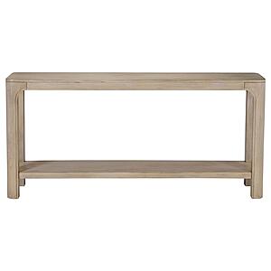 Solano 64" Entryway Console Sofa Table - Weathered Mango by Coaster