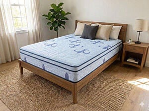 Luna Firm Single Sided Euro Top Mattress by Dream Well