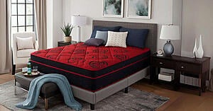 Ruby Single Sided Euro Top Mattress by Dream Well