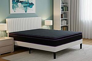 Euro Velvet Single Sided Euro Top Mattress by Dream Well