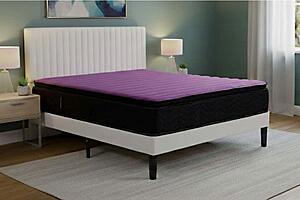 Purple Rain Single Sided Pillow Top Mattress by Dream Well