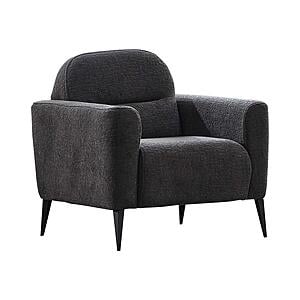 Adela Chair - Anthracite by Furnia Furniture