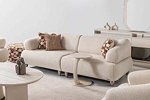 Bern Convertible Sofa - Cream by Furnia Furniture