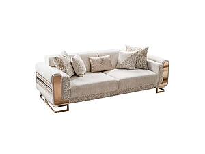 Delux Convertible Sofa - Cream by Furnia Furniture
