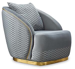 Elegance Chair - Light Grey by Furnia Furniture