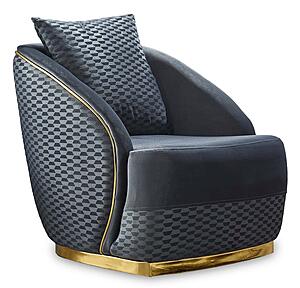 Elegance Chair - Dark Grey by Furnia Furniture