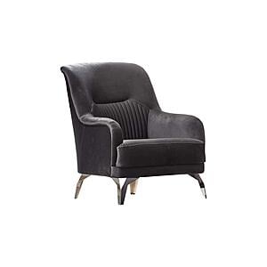 Everest Chair - Grey by Furnia Furniture