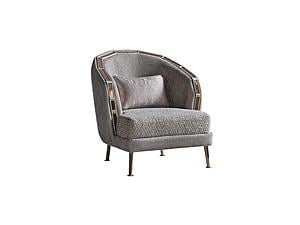Gokce Chair - Grey by Furnia Furniture