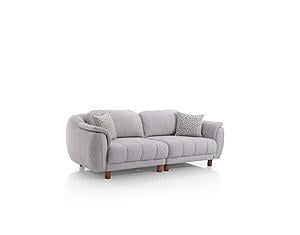 Happy Stationary Sofa - Grey by Furnia Furniture