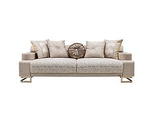 Monza Convertible Sofa - Cream by Furnia Furniture