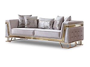 Munich 2-Pieces Sofa & Loveseat Set - Cream by Furnia Furniture
