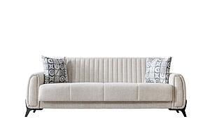 Palermo Convertible Sofa - Cream by Furnia Furniture